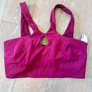 Lululemon Keyhole Berry Bra